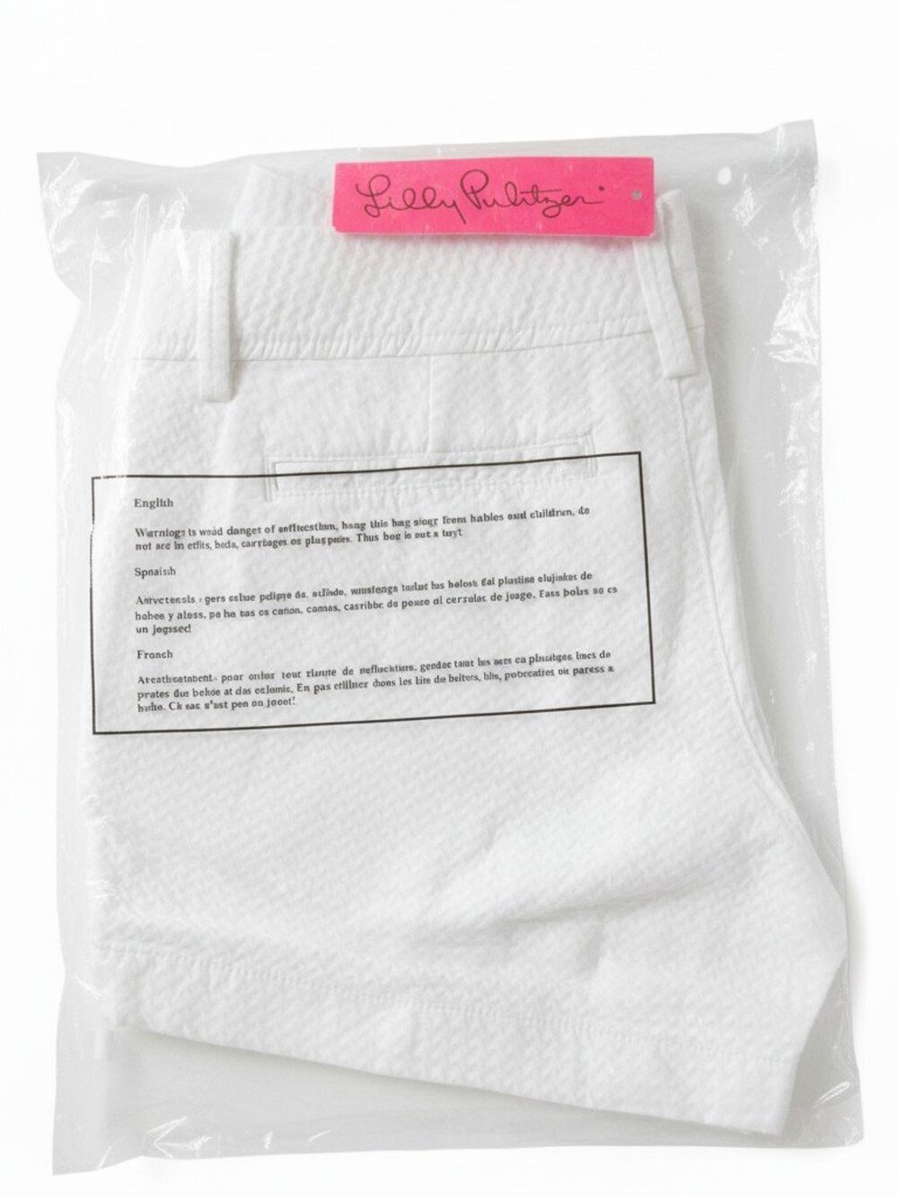 Lilly Pulitzer Callahan Short White Women Skirt Short Activewear NEW - Picture 4 of 6